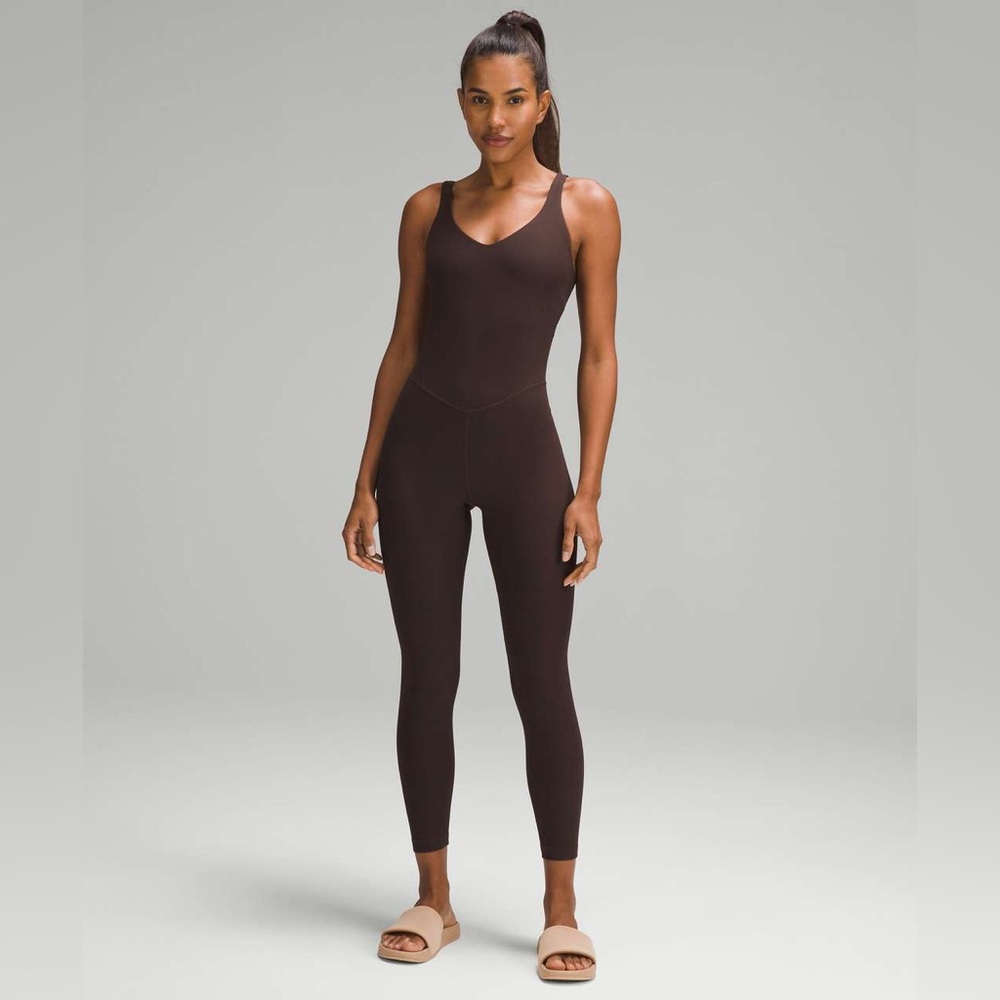 D - Lululemon Align Ribbed Bodysuit 25"
Espresso
